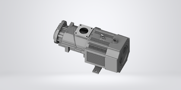Integrated direct-connected screw air-end and motor